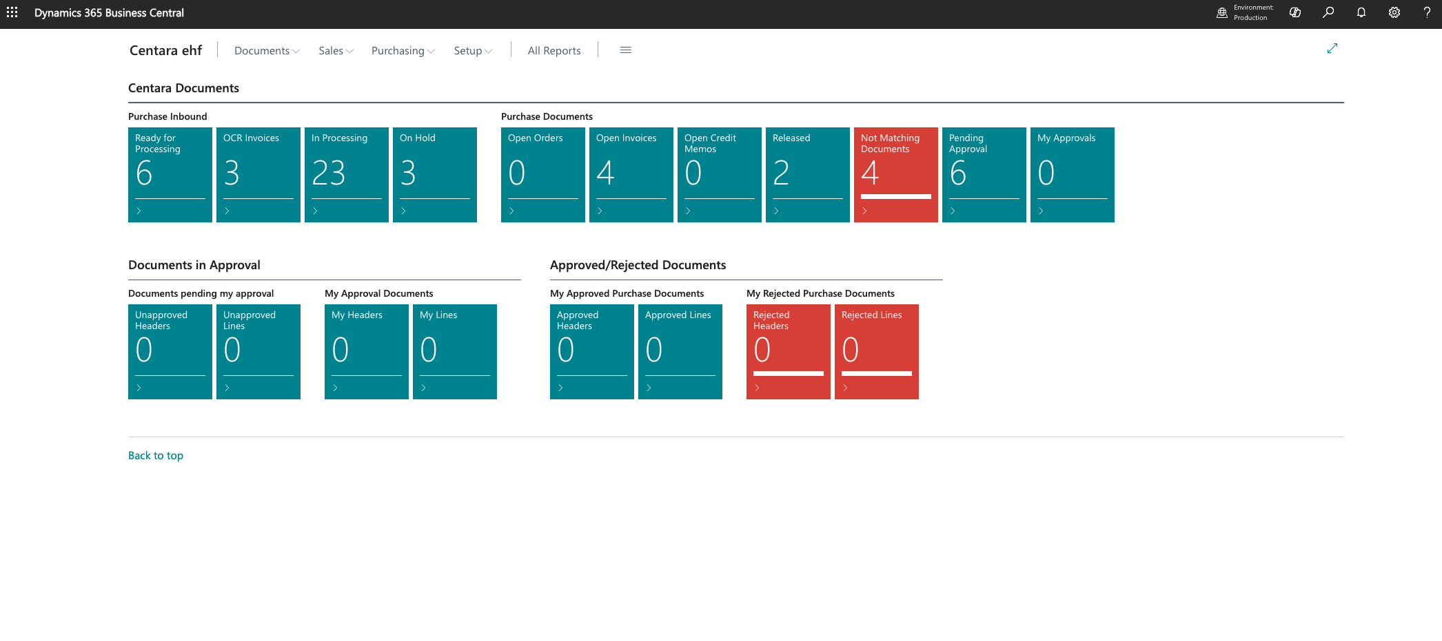 Centara Automation Platform